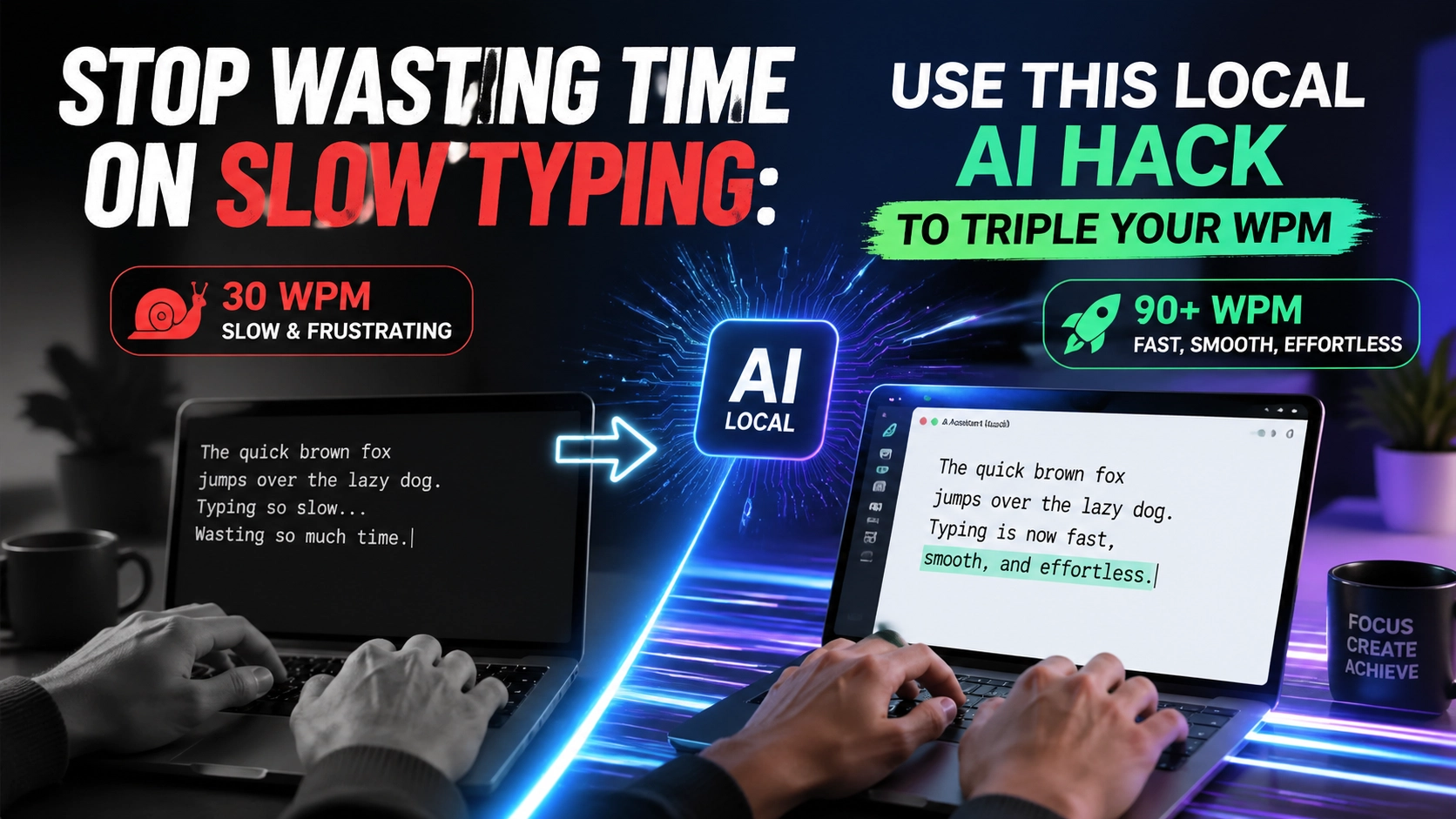 Stop Wasting Time on Slow Typing: Use This Local AI Hack to Triple Your WPM