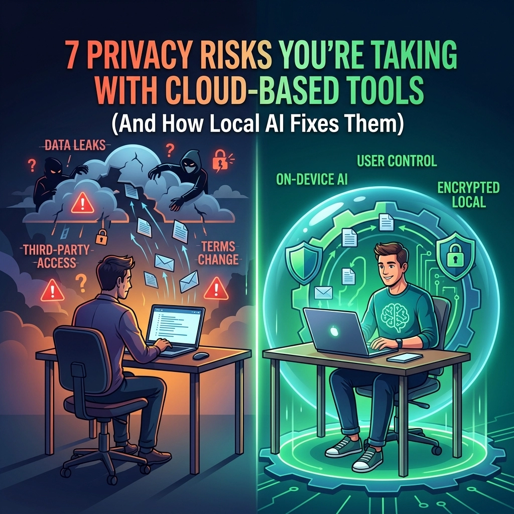 7 Privacy Risks You’re Taking with Cloud-Based Tools (And How Local AI Fixes Them)