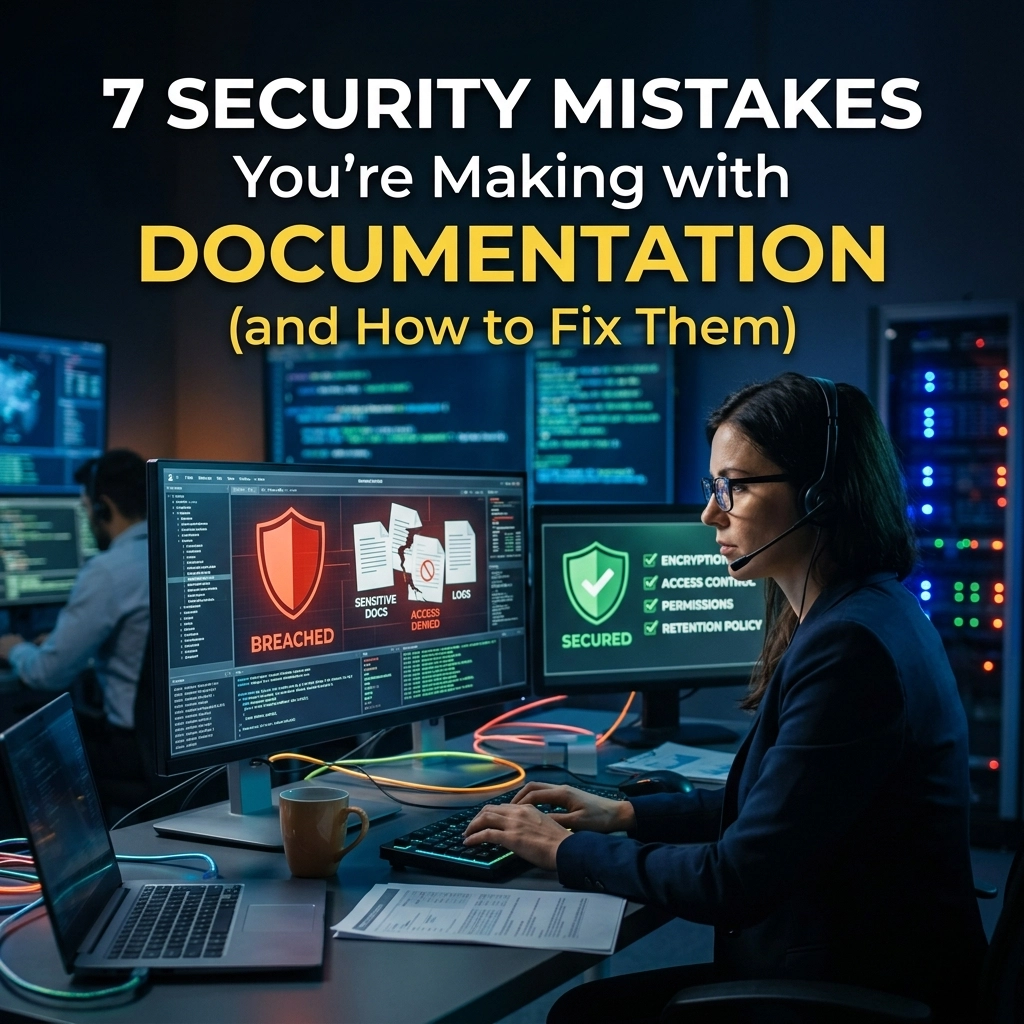 7 Security Mistakes You’re Making with Documentation (and How to Fix Them)